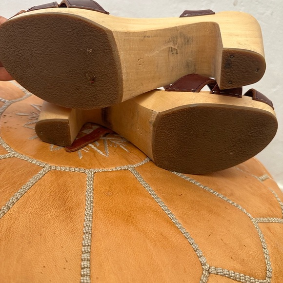 Swedish hasbeens Suzanne peeptoe clog - Picture 6 of 10